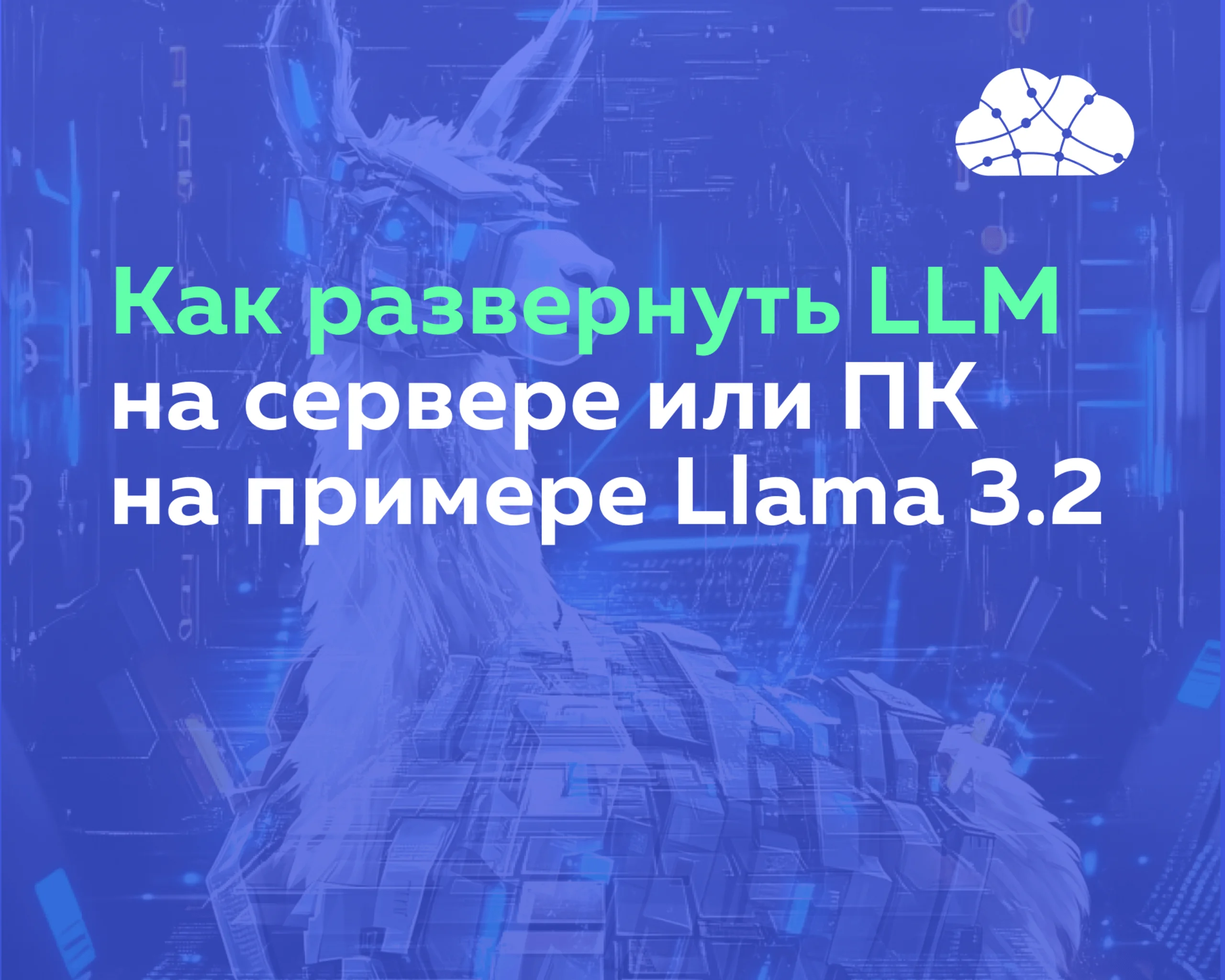 Как развернуть LLM на сервере или локально на примере Llama 3.2